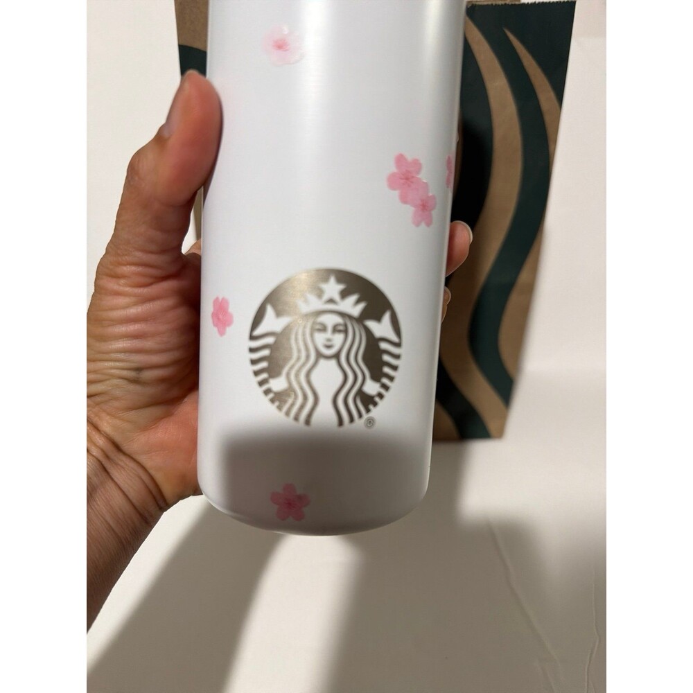 Starbucks x MiiR 2026 Sakura Cherry Blossom Tumbler 16oz  Limited Edition Bottle - Picture 4 of 6